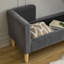 Banc de rangement rembourré 65,35 po-724811190