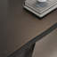 Retro solid wood desk - black for home use-1469683936