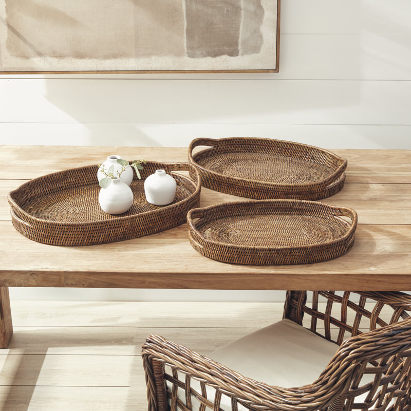 Burma Rattan Decorative Tray