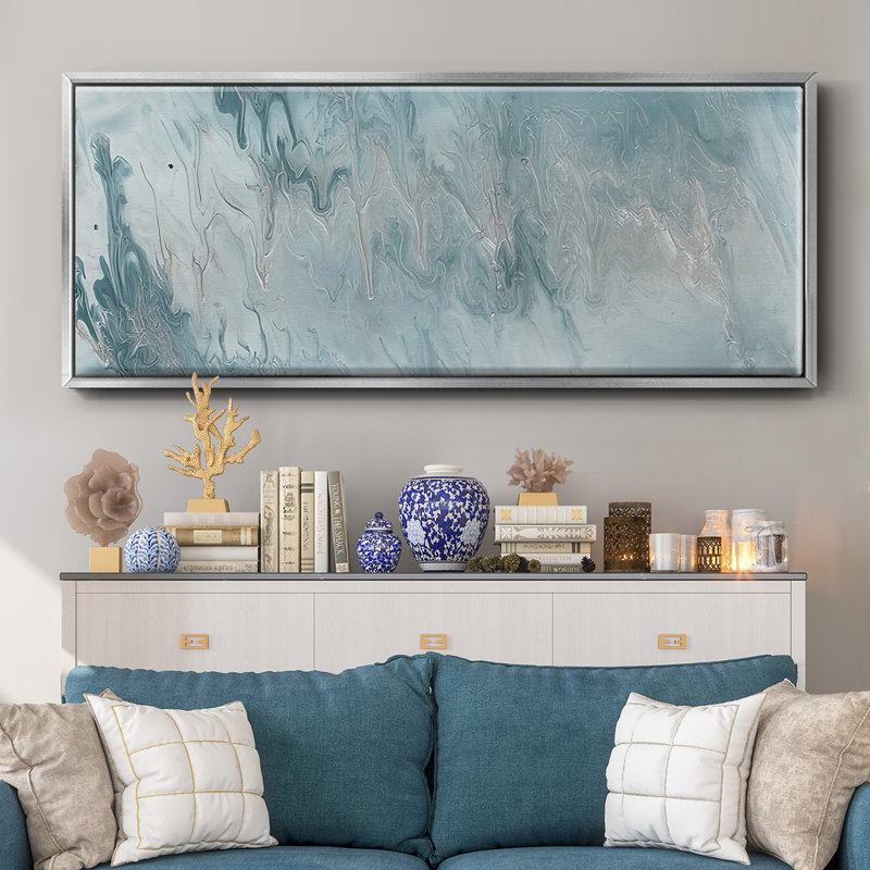 Cirrus II- Framed Canvas