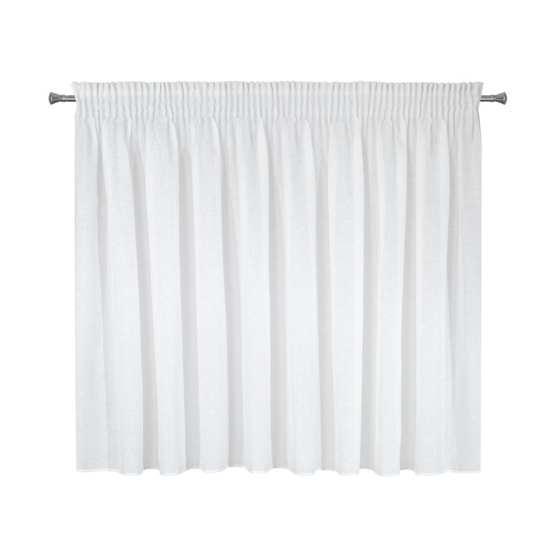 Kadie-May Sheer Curtain Single Panel, 145cm H x 300cm W