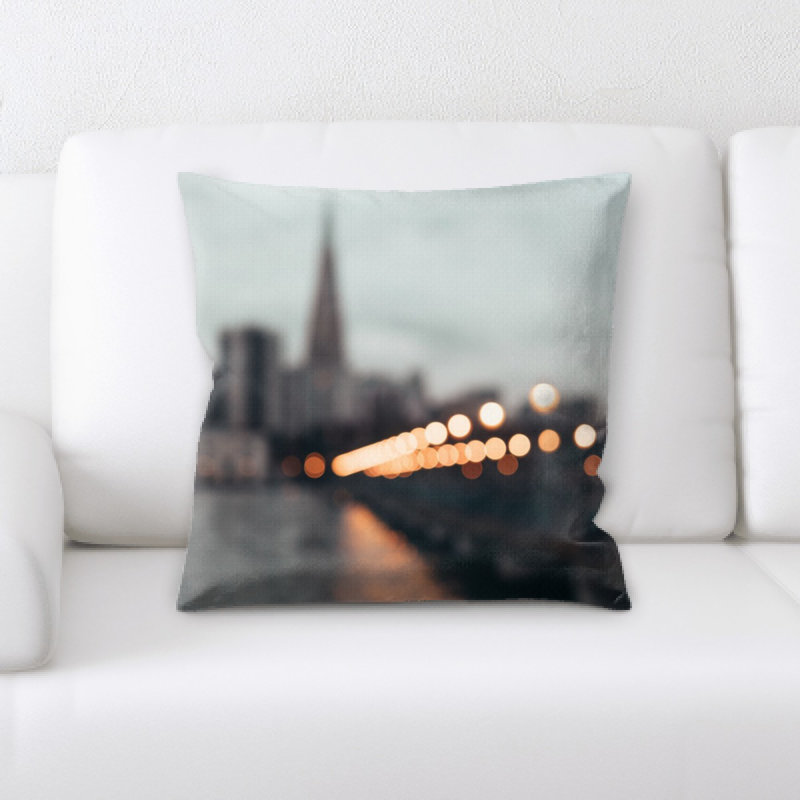 Coussin décoratif flou