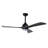 52" Ceiling Fan With Lights Remote Control,Quiet DC Motor 3 Wood Blade Ceiling Fans 6 Speed Levels,Reversible Ceiling Fan, For Patio Living Room, Bedroom, Office,Indoor-1620017775-1620017769