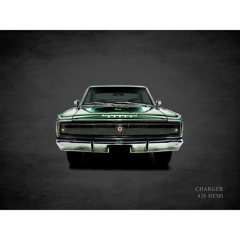 «Dodge charger 426Hemi», impression sur toile tendue, H 12 po x l 16 po