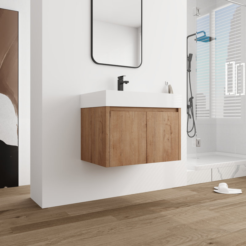 Meuble-lavabo simple avec plateau Humah 29,84