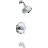 Kohler Devonshire Rite-Temp Bath and Shower Trim Set with Slip-Fit or NPT Spout, Valve Not Included