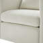 Fauteuil demi-tonneau pivotant en tissu Sutton-1285699190
