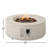 28''Round Magnesium Oxide Propane Fire Pit Outdoor Smokeless Backyard Fire Pit -1493719384