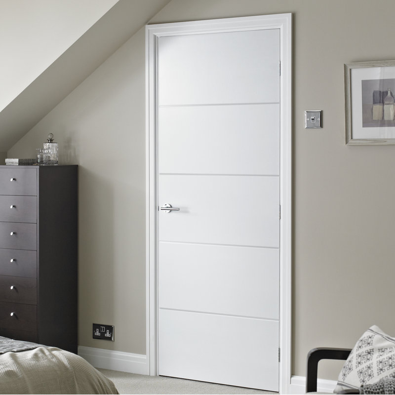 Fire Door Primed, 198.1cm H x 68.6cm W x 4.4cm D