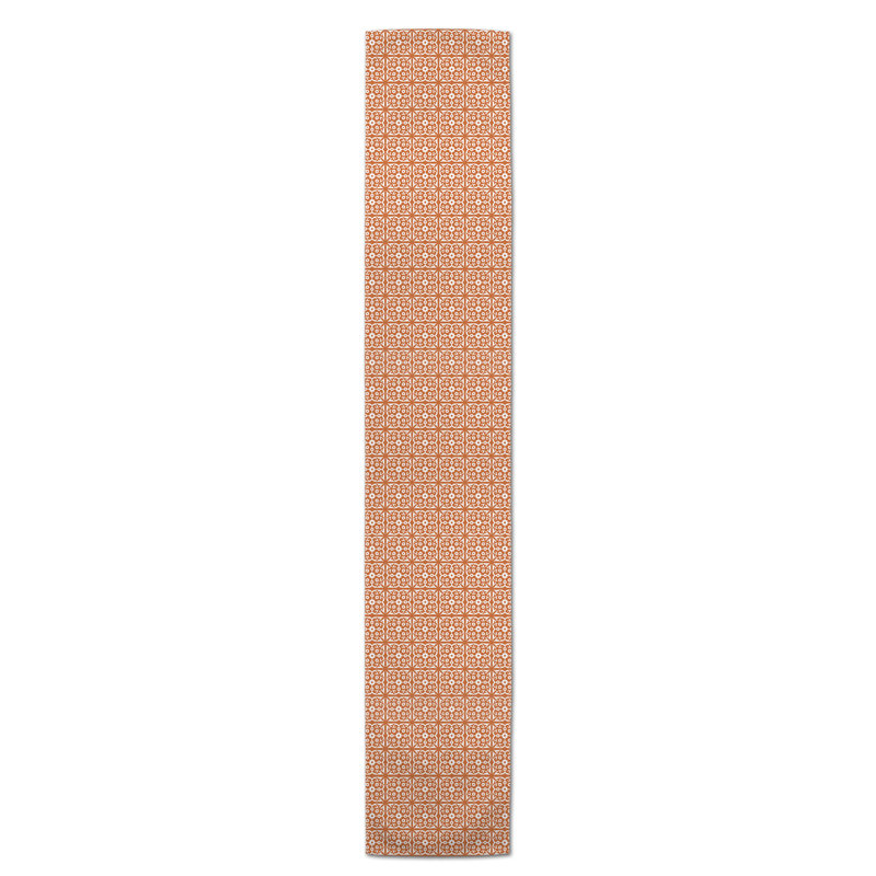 Chemin de table Artis, L 90 po x l 16 po, Orange
