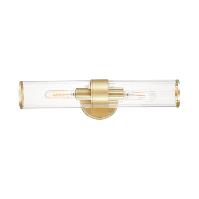 Blaugh Steel Semi Flush Mounted Sconce