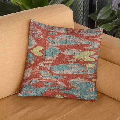 Velvet Outdoor Reversible Throw Pillow