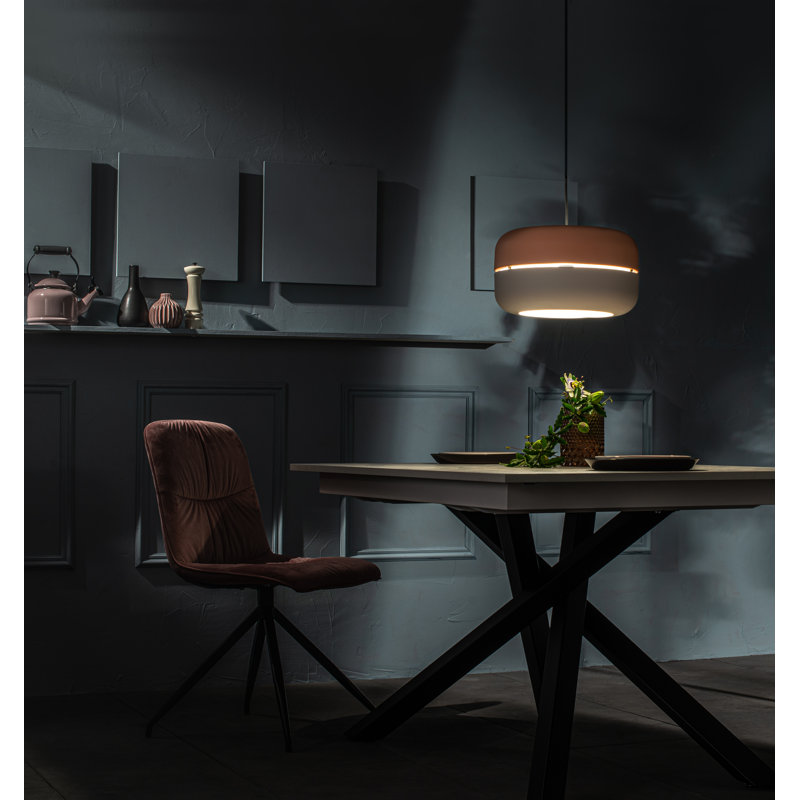 Derlyum 1 - Light Black Single Pendant
