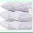 Luxury Zippered Pillowcase Collection - Soft 200 Thread Count Protectors, 6 Pack - Quiet Zippered Pillow Covers