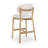 Bar Stool Upholstered Counter Stool with Solid Wood Frame-111814049-111814050