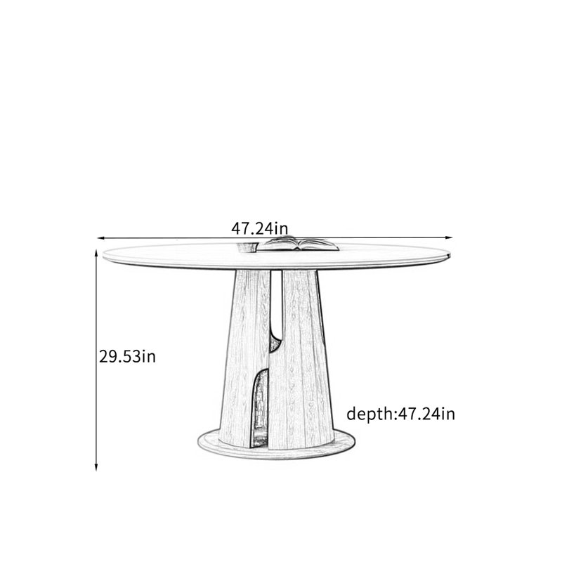 Nevels, H 29,53 po x L 47,24 po x l 47,24 po