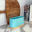 Turquoise Aqua Countertop Silverware Holder