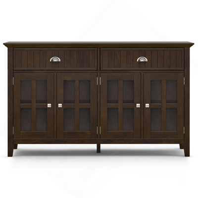 60 inch Wide Solid Wood Large Sideboard Buffet