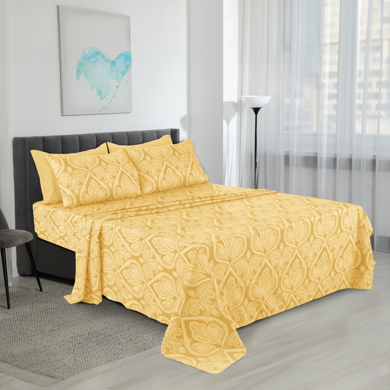 Ensemble de draps en microfibre Lux Hotel, Ensemble de draps pour lit simple + 1 drap-housse , Taupe
