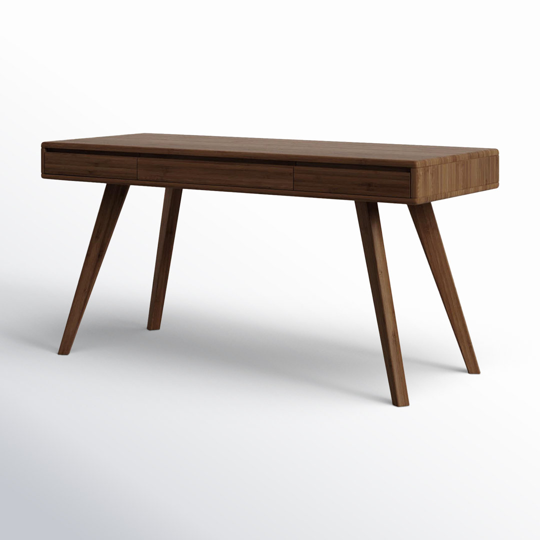 Lacey Solid Wood Writing Desk AllModern 