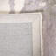 Tapis gris en laine / viscose touffeté à la main Layshia-1278779584