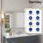 48'' W x 26'' H Surface Mount Frameless 3 Door Medicine Cabinet and 2 Adjustable Shelves