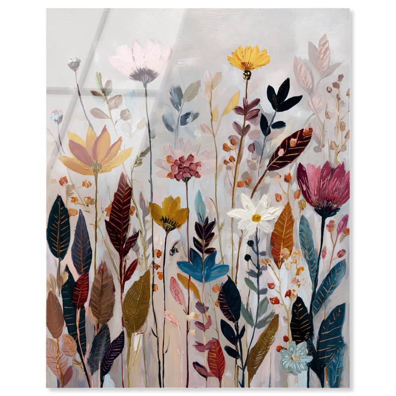 Impression sur acrylique Wild Folk II par Art Remedy, H 36 po x l 30 po
