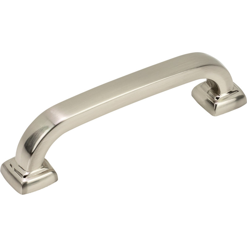 Square 3 3/4" Center Arch Pull Multipack, Brushed Satin Nickel