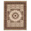 Tapis décoratif en laine de conception unique 8 pi 1 po x 10 pi 2 po noué à la main New Age Ivoire