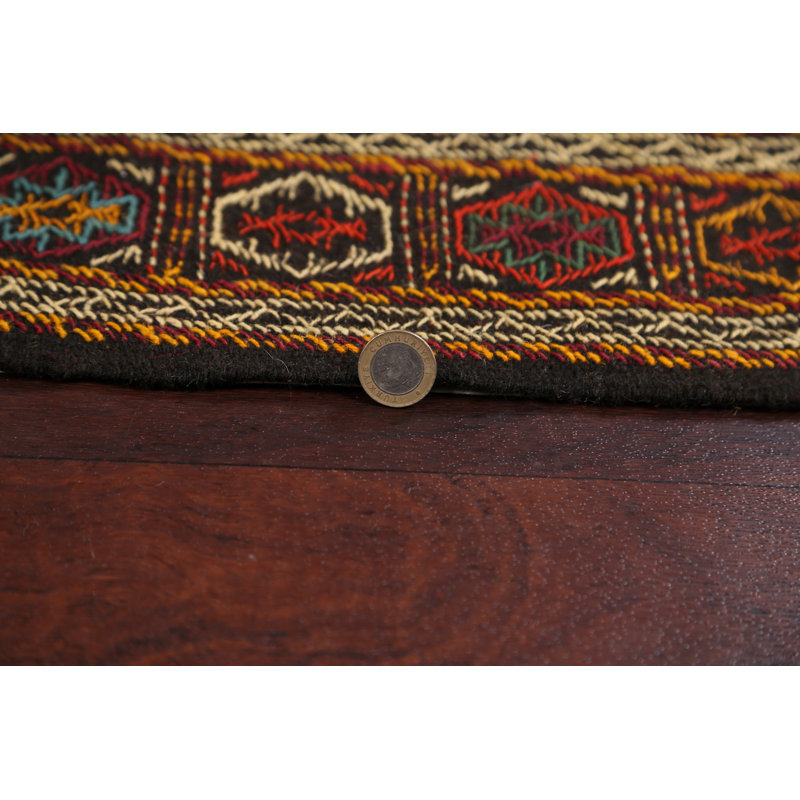 One-of-a-Kind 3'3'' X 5'10'' New Age Wool Area Rug in