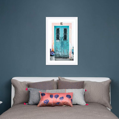 " Old Turquoise Door " by Philippe Hugonnard