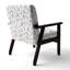 Chaise d'appoint à imprimé animalier-1697581457