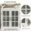 Meuble-lavabo moderne de 30 po: lavabo en céramique, verre givré, poignées et beaucoup de rangement-1018721311