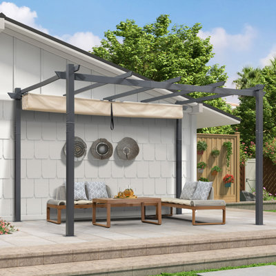 4m x 3m Aluminum Pergola
