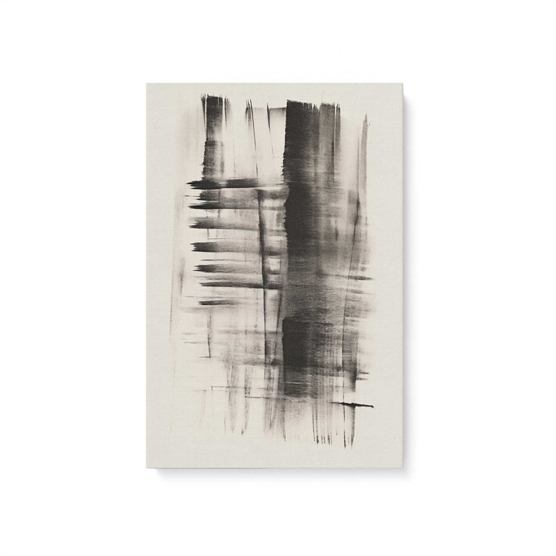 Impression sur toile Hazy Shade Whimsy Iii, H 18 po x l 12 po x P 1,25 po, Toile tendue