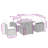 Vidaxl Garden Sofa Set Black, Cream White