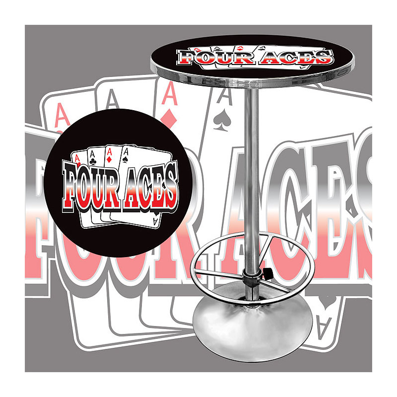 Table de pub Four Aces