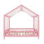 Structure de lit double avec garde-corps-718479582