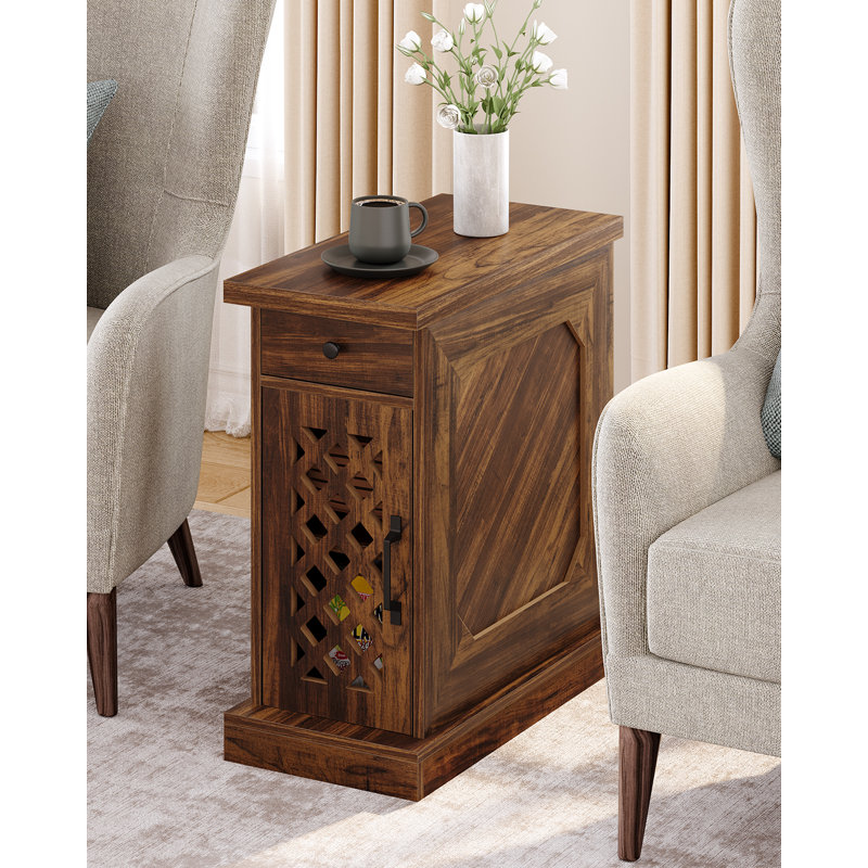 Side Table with Storage