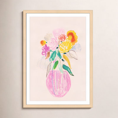 Simple Floral Collection "Simple Floral I" Print by Bea Dina