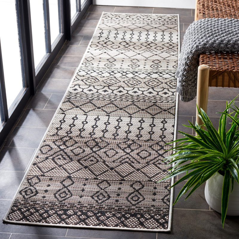Tapis d'intérieur / extérieur Bounaga Performance, Tapis de couloir 2 pi 2 po x 9 pi