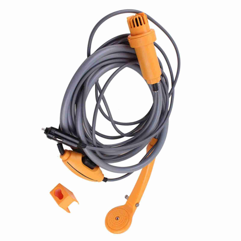 Pomme de douche portative ajustable 2,5 L / min, Orange