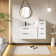 12" Wall Mount Bathroom Cabinet with 3 Drawers, Floating Cabinet