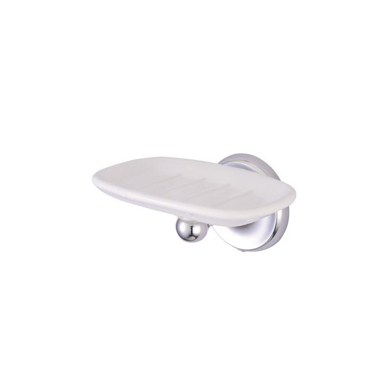 Petosky Soap Dish, Polished Chrome