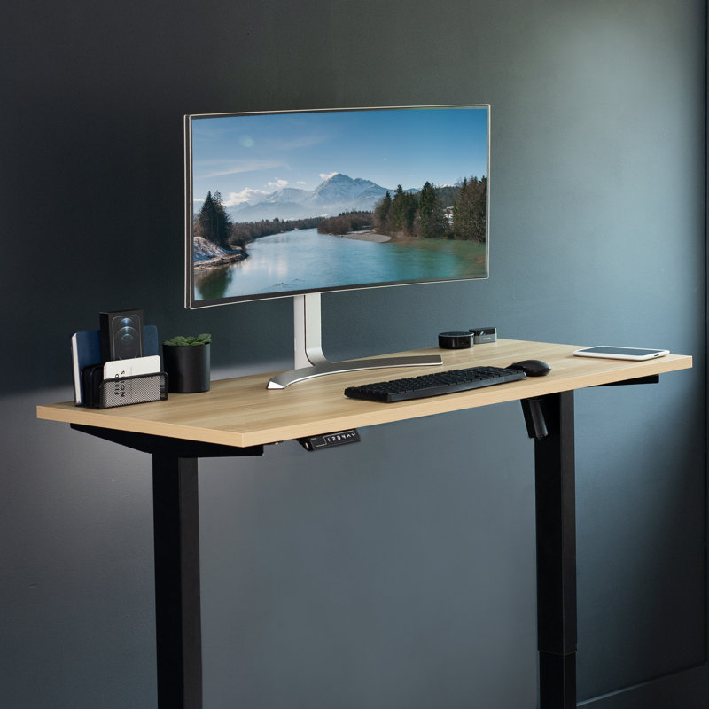 VIVO 55'' x 24'' Light Wood Particle Board Table Top