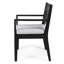 Chaise de salle à manger (2), gris foncé - bois avec coussins d'eau, idéale pour toutes les chaises de table (2) crème exquise fabriquée à la main
