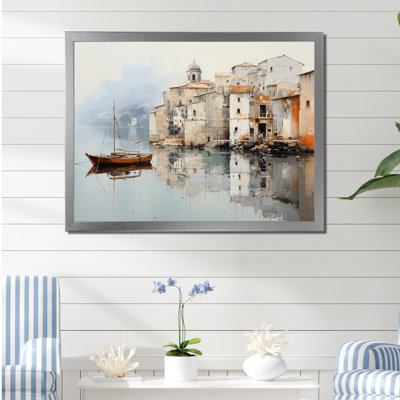 Almarina - Bateau, art mural, salon