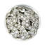 SOMERSET KNOB; LT. SMOKE TOPAZ CRYSTAL MUSEUM-1704365341