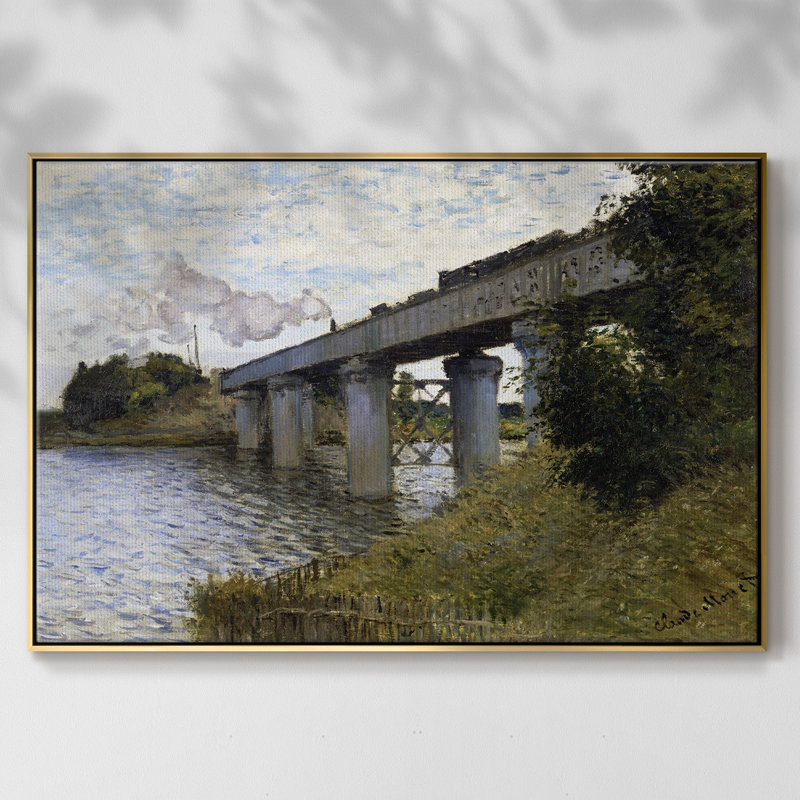 Monet, Or, H 37 po x l 25 po x P 2 po
