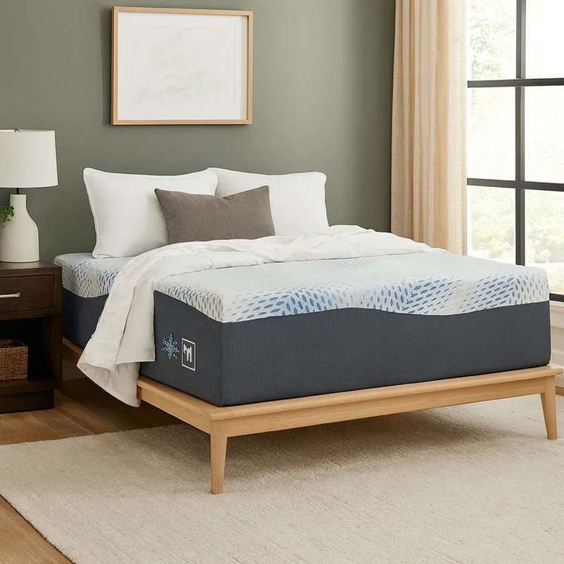 Miy Mattress, Cool Gel Memory Foam, 14 Inch, Adjustable, King
